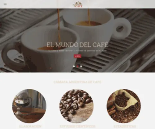 Camaraargentinacafe.com.ar(Camara Argentina del Cafe) Screenshot
