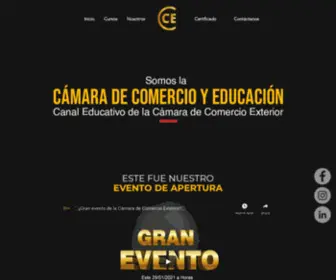 Camaracomercioeducacion.org(Cursos Online) Screenshot