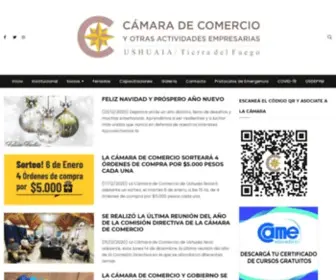 Camaradecomercioush.com.ar(Cámara) Screenshot