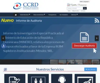 Camaradecuentas.gob.do(Recursos públicos) Screenshot