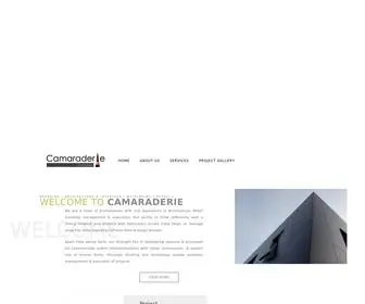 Camaraderie.tech(Interior Design) Screenshot