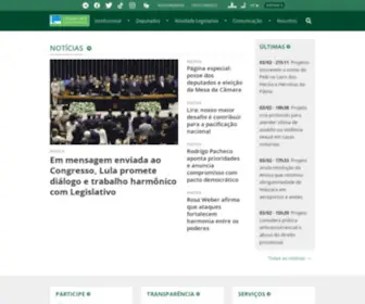 Camara.gov.br(Portal) Screenshot