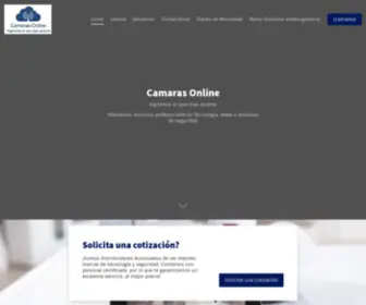 Camaras-Online.com(Camaras Online Com) Screenshot