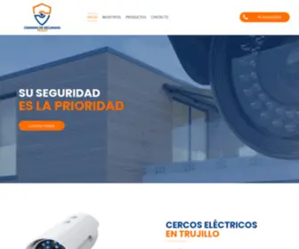 Camarasdeseguridadtrujillo.com(Cámara de seguridad Trujillo) Screenshot