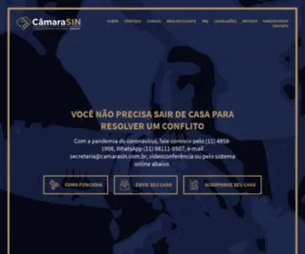 Camarasin.com.br(CâmaraSIN) Screenshot