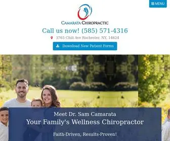 Camaratachiropractic.com(Camarata Chiropractic) Screenshot