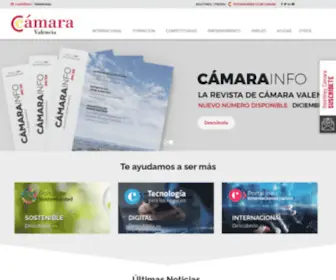 Camaravalencia.com(Documento movido) Screenshot
