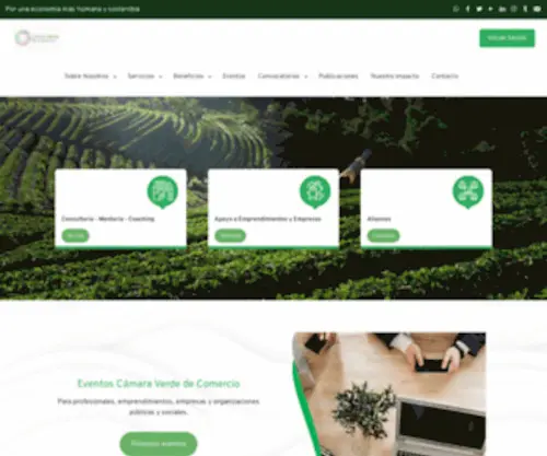 Camaraverde.org(Cámara Verde de Comercio) Screenshot