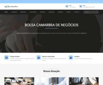 Camarbra.com.br(Câmara de Comércio Argentino Brasileira) Screenshot