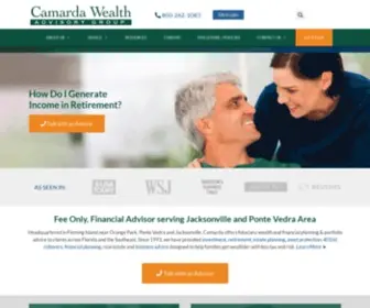 Camarda.com(Fee-Only Financial Advisor Jacksonville) Screenshot