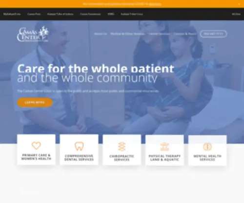 Camascenterclinic.org(Camas Center Clinic) Screenshot
