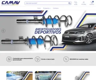 Camav.com.ar(Tienda Online de CAMAV Amortiguadores) Screenshot