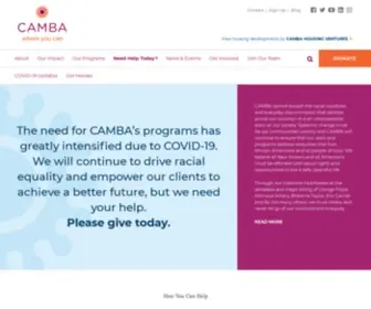 Camba.org(CAMBA, Inc) Screenshot