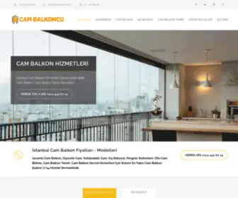 Cambalkoncu.gen.tr(Stanbul Cam Balkon) Screenshot