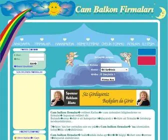 Cambalkonfirmalari.com(Cam balkon firmaları) Screenshot