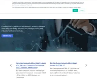 Cambashi.com(Industry Knowledge for Business Advantage) Screenshot