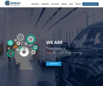 Cambayeng.com(Cambay Engineering) Screenshot