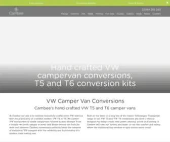 Cambee.co.uk(VW Campervans T5 & T6 for sale) Screenshot