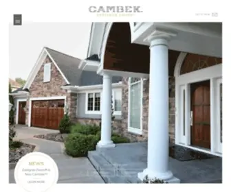 Cambek.com(Designer Doors) Screenshot