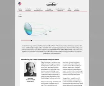 Camberlens.com(Camber Lens) Screenshot
