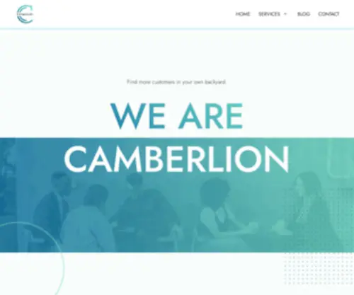 Camberlion.com(Branding, design, marketing) Screenshot