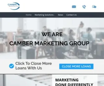 Cambermarketing.com(Direct Mail Marketing) Screenshot