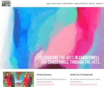 Camberwellarts.org.uk(Camberwell Arts) Screenshot