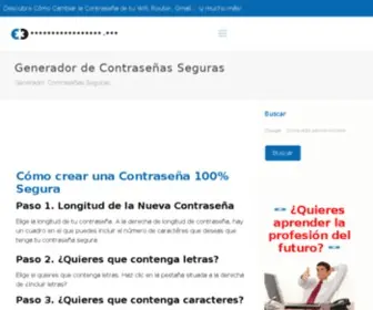 Cambiarcontrasena.com(Generador) Screenshot