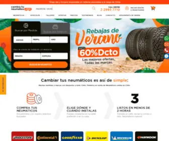 Cambiatuneumatico.com(Neumáticos) Screenshot