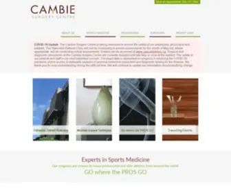 Cambiesurgery.com(Cambie Surgery Centre) Screenshot
