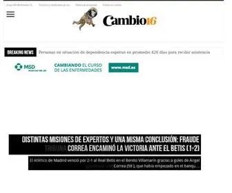 Cambio16.com(Diario) Screenshot