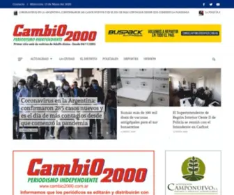 Cambio2000.com.ar(Semanario) Screenshot