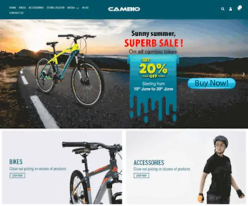 Cambiobikes.com(Best Bikes and Cycles in India) Screenshot