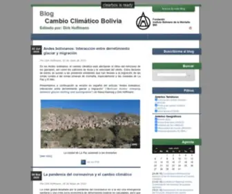 Cambioclimatico-Bolivia.org(Cambioclimatico Bolivia) Screenshot