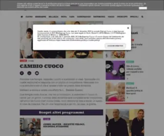 Cambiocuoco.it(Cambio Cuoco) Screenshot