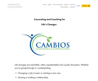 Cambioscoaching.com(Cambios Coaching) Screenshot