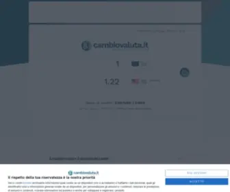 Cambiovaluta.it(Il convertitore per il cambio valuta) Screenshot
