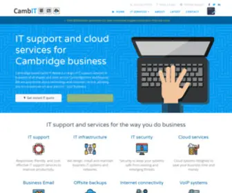 Cambit.co.uk(IT Support) Screenshot