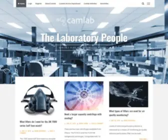 Camblab.info(The Laboratory People) Screenshot