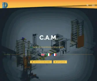 Camblocchiere.com(Non Conventional Machines) Screenshot