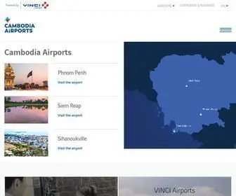 Cambodia-Airports.aero(Cambodia Airports) Screenshot
