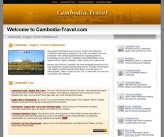Cambodia-Travel.com(Angkor Travel Professional) Screenshot
