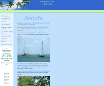 Cambodian-Islands.com(Cambodian Islands) Screenshot