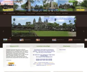 Cambodiancommunityday.org(Cambodian Culture) Screenshot