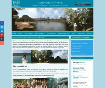 Cambodiashuttle.com(Cambodia Shuttle) Screenshot