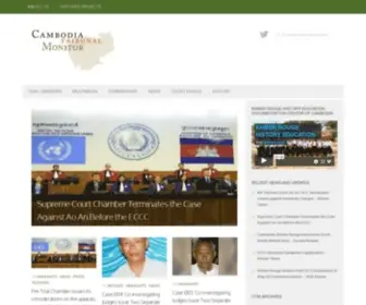 Cambodiatribunal.org(Cambodia Tribunal Monitor) Screenshot