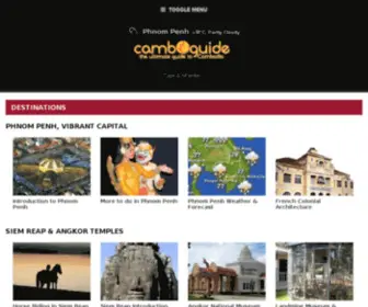 Camboguide.com(Just another WordPress site) Screenshot