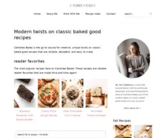 Cambreabakes.com(Cambrea Bakes) Screenshot