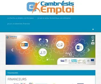 Cambresisemploi.fr(Accueil) Screenshot