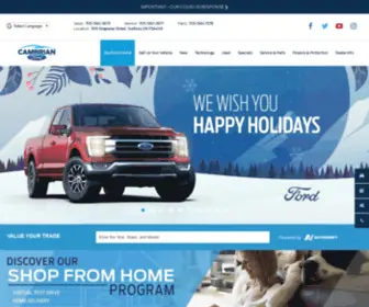 Cambrianford.com(Cambrian Ford Sales) Screenshot